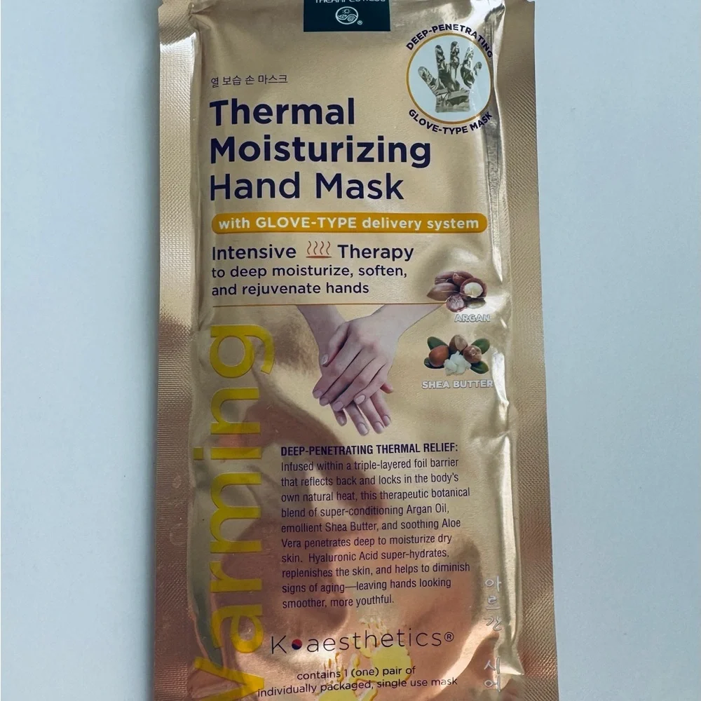 Bundle: Earth Therapeutics Thermal Moisturizing Foot & Hand Mask Set NWT